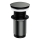 OMNIRES A716GR - Βαλβίδα νιπτήρος CLICK-CLACK διάμετρος 6,6 cm brushed γραφίτης
