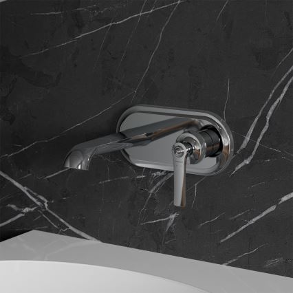 OMNIRES AM5215CR - Μπαταρία νιπτήρος εντοιχισμού ARMANCE γυαλιστερό χρώμιο