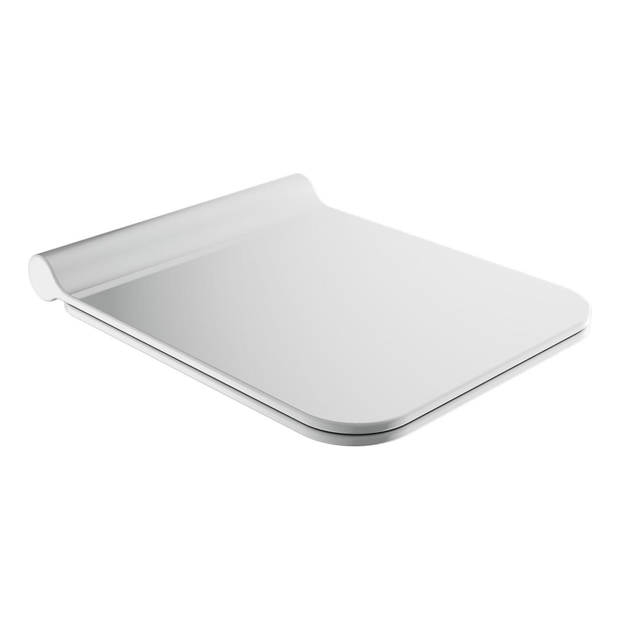 OMNIRES BOSTONDEBP - Καπάκι λεκάνης SoftClose BOSTON duroplast/γυαλιστερό λευκό