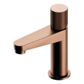 OMNIRES CT8010CPB - Μπαταρία νιπτήρα CONTOUR 16,6 cm με φινίρισμα βουρτσισμένου χαλκού
