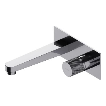 OMNIRES CT8015CR - Μπαταρία νιπτήρα για εντοιχισμένη εγκατάσταση CONTOUR γυαλιστερό χρώμιο