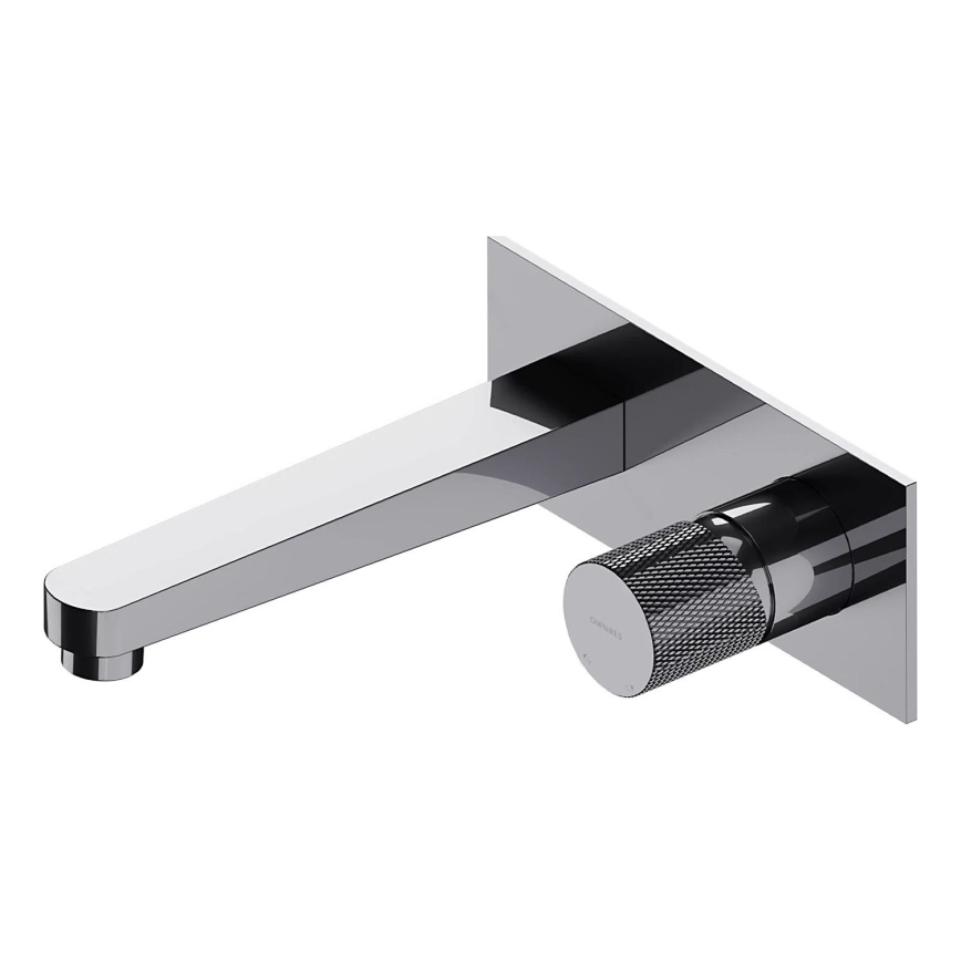 OMNIRES CT8015CR - Μπαταρία νιπτήρος εντοιχισμού CONTOUR γυαλιστερό χρώμιο