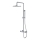 OMNIRES CT8044CR - Σετ μπάνιου με θερμοστατική μπαταρία CONTOUR γυαλιστερό χρώμιο