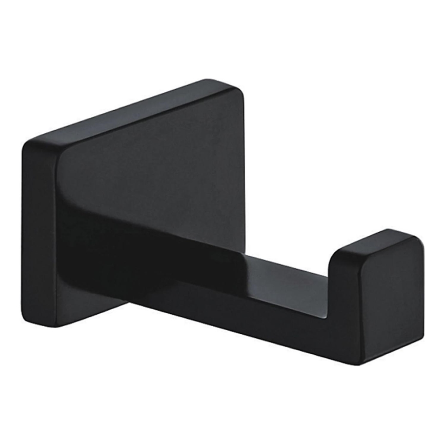 OMNIRES DA70110BL - Άγκιστρο τοίχου DARLING semi-ματ μαύρο