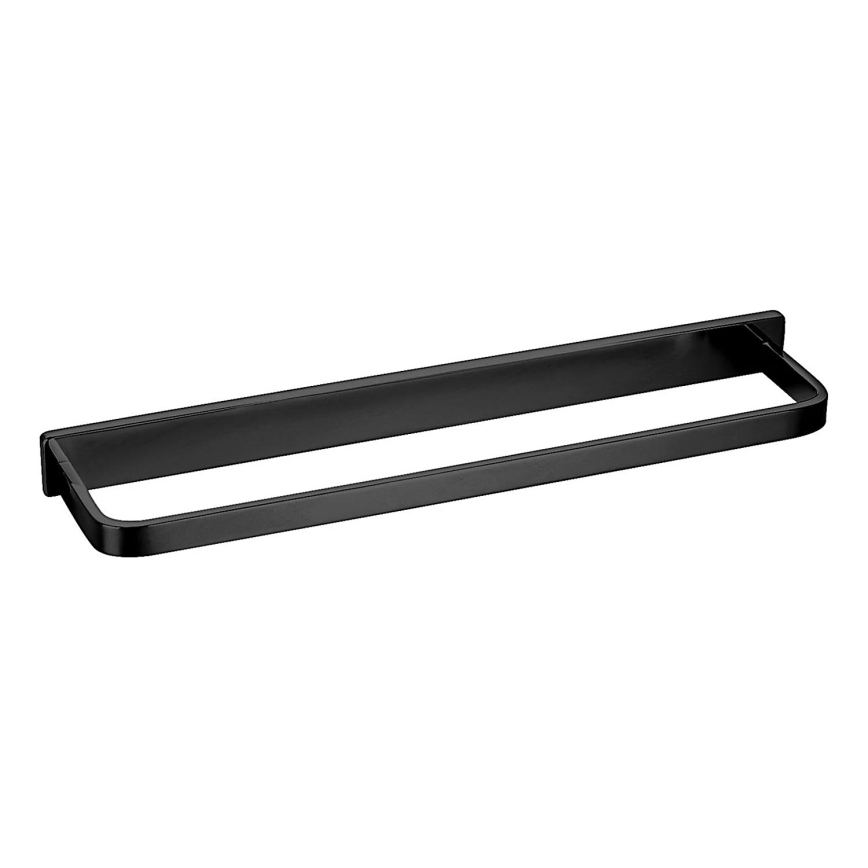 OMNIRES DA70230BL - Επιτοίχια πετσετοθήκη DARLING 37 cm semi-ματ μαύρο