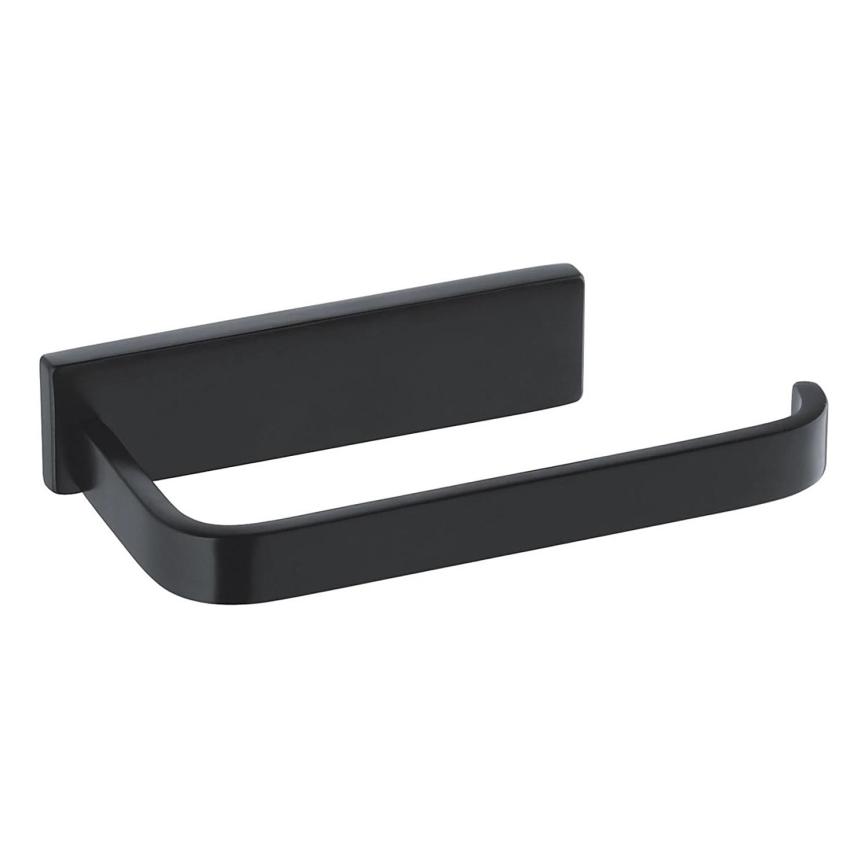 OMNIRES DA70510BL - Χαρτοθήκη DARLING semi-ματ μαύρο