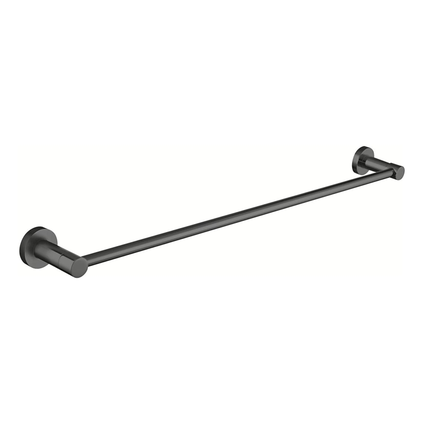 OMNIRES MP60216GR - Επιτοίχια πετσετοθήκη MODERN PROJECT 60 cm γραφίτης