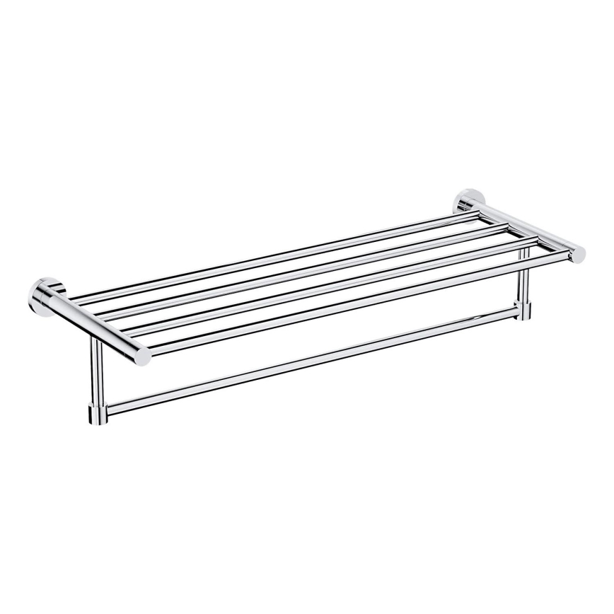 OMNIRES MP60920CR - Επιτοίχια πετσετοθήκη MODERN PROJECT 60 cm γυαλιστερό χρώμιο