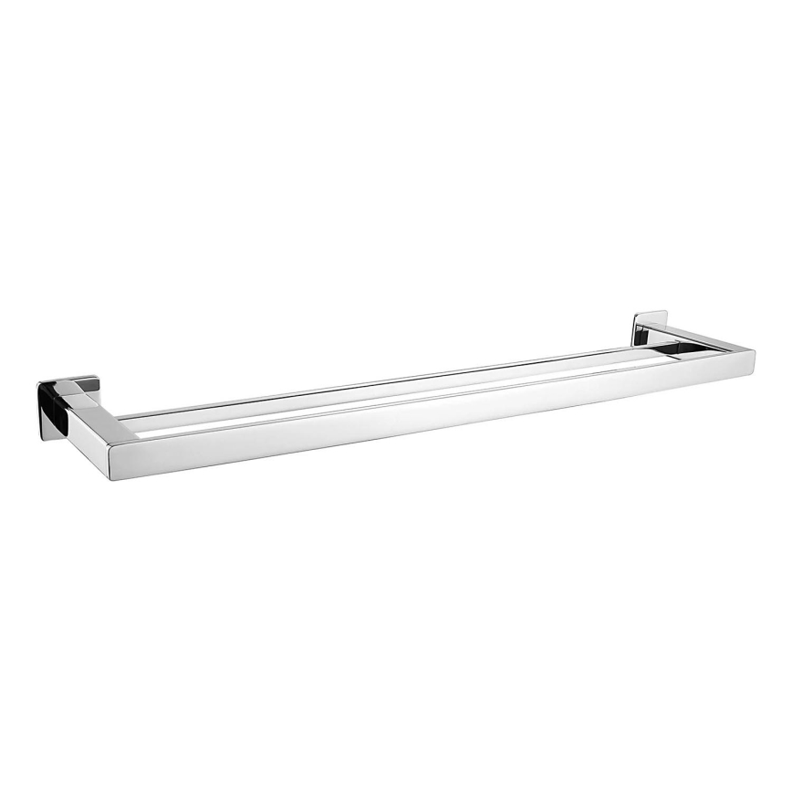 OMNIRES NL80226CR - Επιτοίχια πετσετοθήκη NELSON 62 cm γυαλιστερό χρώμιο
