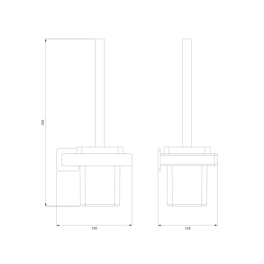 OMNIRES NL80620CR - Πιγκάλ μπάνιου NELSON γυαλιστερό χρώμιο
