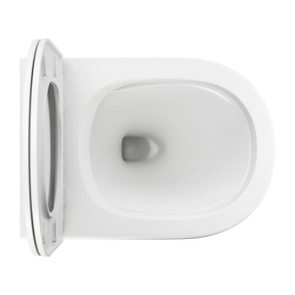 OMNIRES OTTAWAMWBM - Λεκάνη κρεμαστή με κάλυμμα SoftClose OTTAWA ceramics/λευκό ματ
