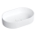 OMNIRES OVOUNBM - Νιπτήρας μπάνιου OVO 55x36 cm δολομίτης/λευκό ματ