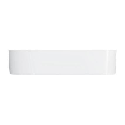 OMNIRES OVOUNBP - Επιτραπέζιος νιπτήρας OVO 55x36 cm δολομίτης/γυαλιστερό λευκό