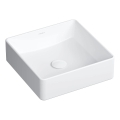 OMNIRES PASADENA360BP - Επιτραπέζιος νιπτήρας PASADENA 36x36 cm, κεραμικός, γυαλιστερό λευκό