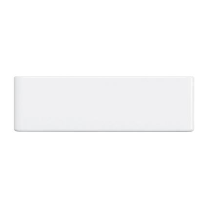 OMNIRES PASADENA360BP - Επιτραπέζιος νιπτήρας PASADENA 36x36 cm, κεραμικός, γυαλιστερό λευκό