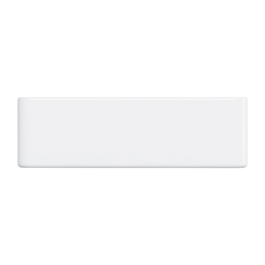 OMNIRES PASADENA360BP - Επιτραπέζιος νιπτήρας PASADENA 36x36 cm, κεραμικός, γυαλιστερό λευκό