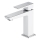 OMNIRES PM7410CRB - Μπαταρία νιπτήρα PARMA 15 εκ. γυαλιστερό χρώμιο/λευκό