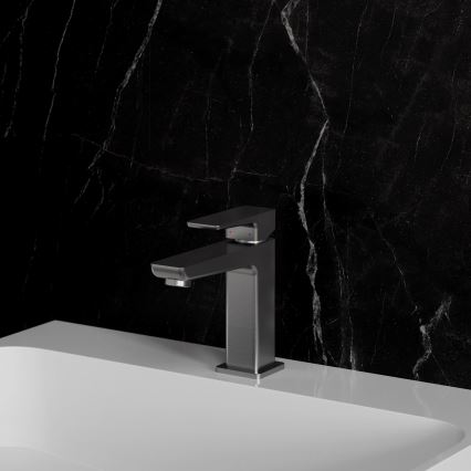 OMNIRES PM7410IN - Μπαταρία νιπτήρα PARMA 15 cm βουρτσισμένο νικέλιο