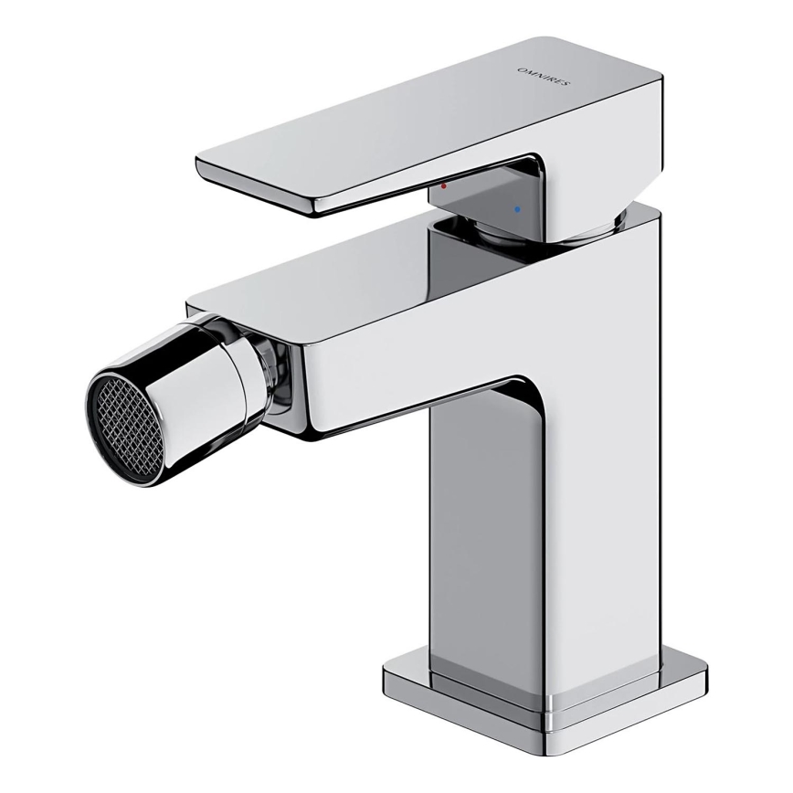 OMNIRES PM7420CR - Μπαταρία μπιντέ PARMA 12,25 cm γυαλιστερό χρώμιο