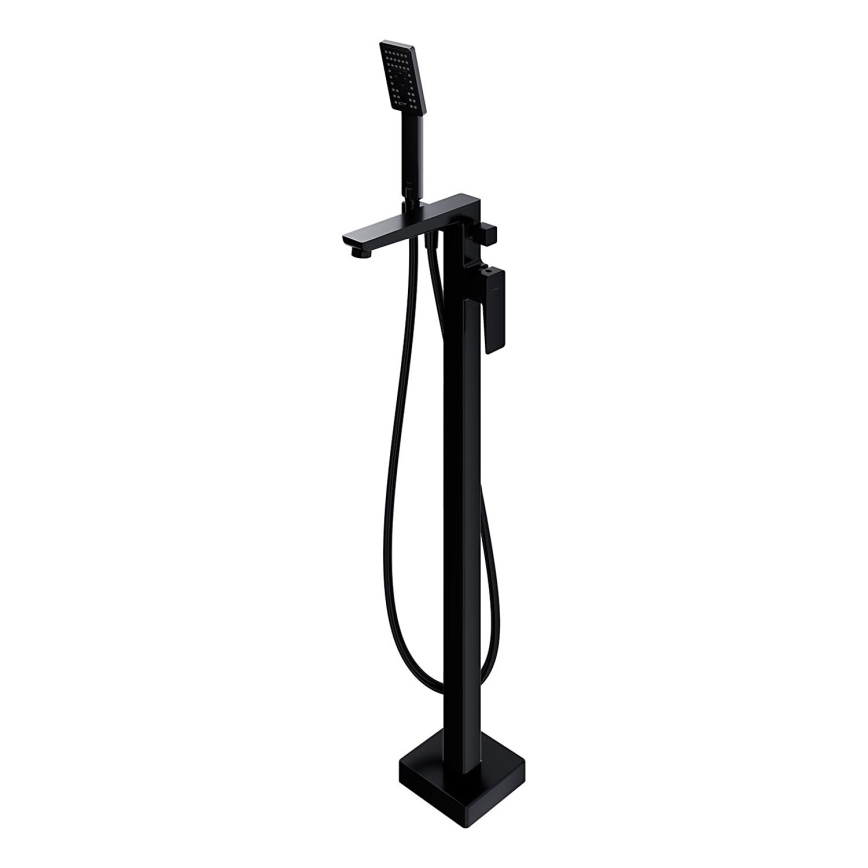 OMNIRES PM7433BL - Eλεύθερης τοποθέτησης σετ μπάνιου με μπαταρία PARMA ματ μαύρο