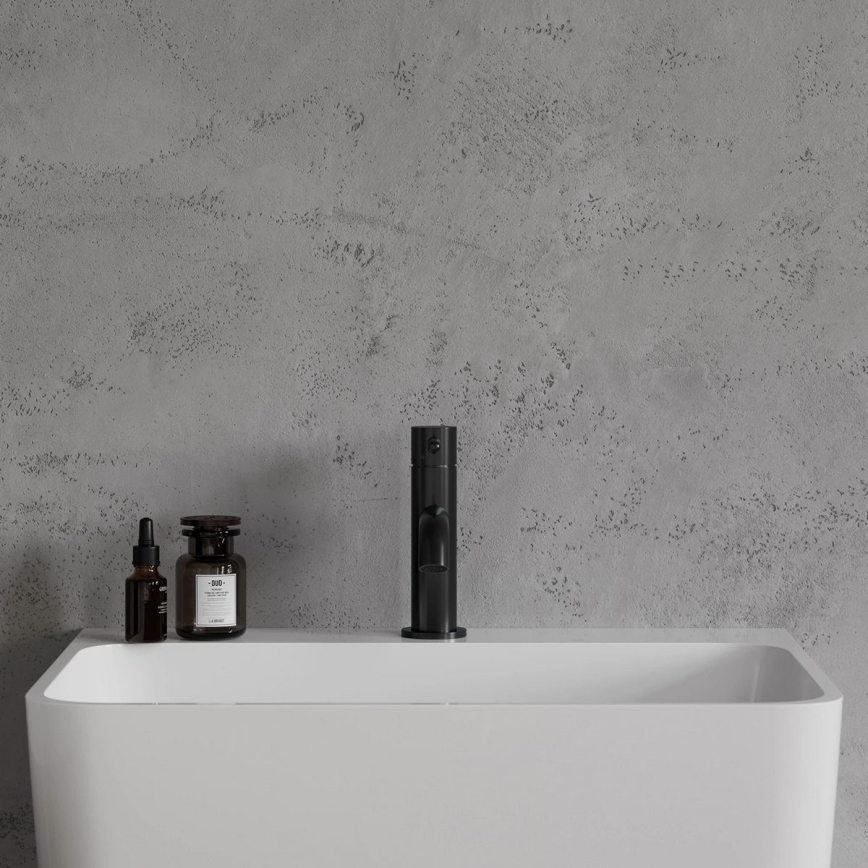 OMNIRES Y1210NBL - Μπαταρία νιπτήρος Y 16,2 cm semi-ματ μαύρο