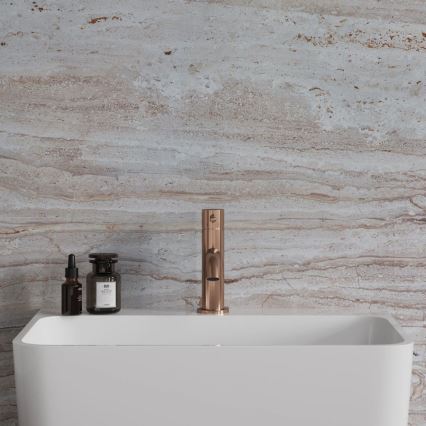 OMNIRES Y1210NCPB - Μπαταρία νιπτήρος Y 16,2 cm brushed χαλκός