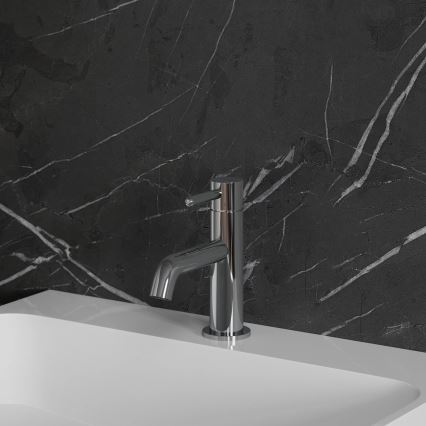 OMNIRES Y1210NCR - Μπαταρία νιπτήρος Y 16,2 cm γυαλιστερό χρώμιο