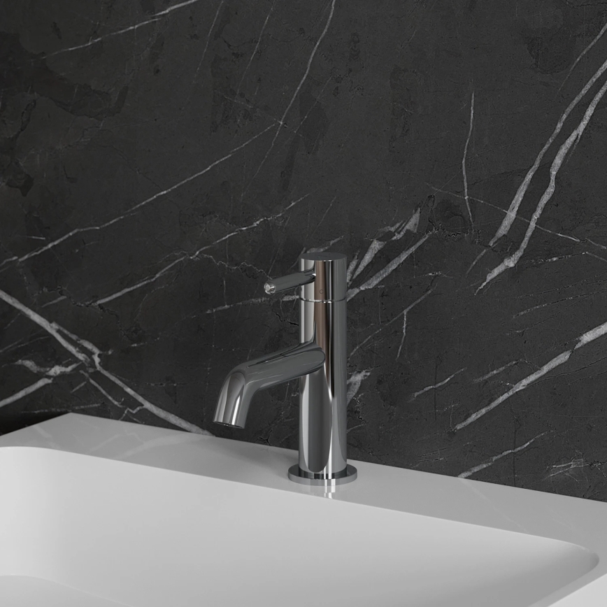 OMNIRES Y1210NCR - Μπαταρία νιπτήρος Y 16,2 cm γυαλιστερό χρώμιο