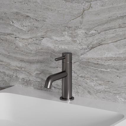 OMNIRES Y1210NGR - Μπαταρία νιπτήρος Y 16,2 cm brushed γραφίτης