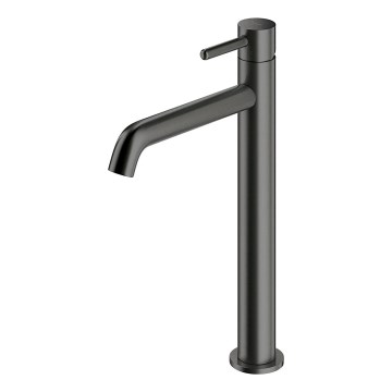 OMNIRES Y1212GR - Μπαταρία νιπτήρος Y 30,8 cm brushed γραφίτης