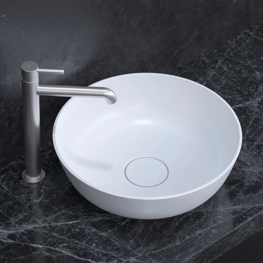 OMNIRES Y1212NI - Μπαταρία νιπτήρος Y 30,8 cm brushed νίκελ