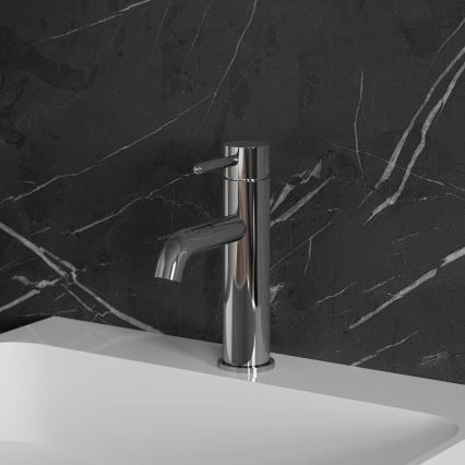 OMNIRES Y1213MAXCR - Μπαταρία νιπτήρος Y 21 cm γυαλιστερό χρώμιο