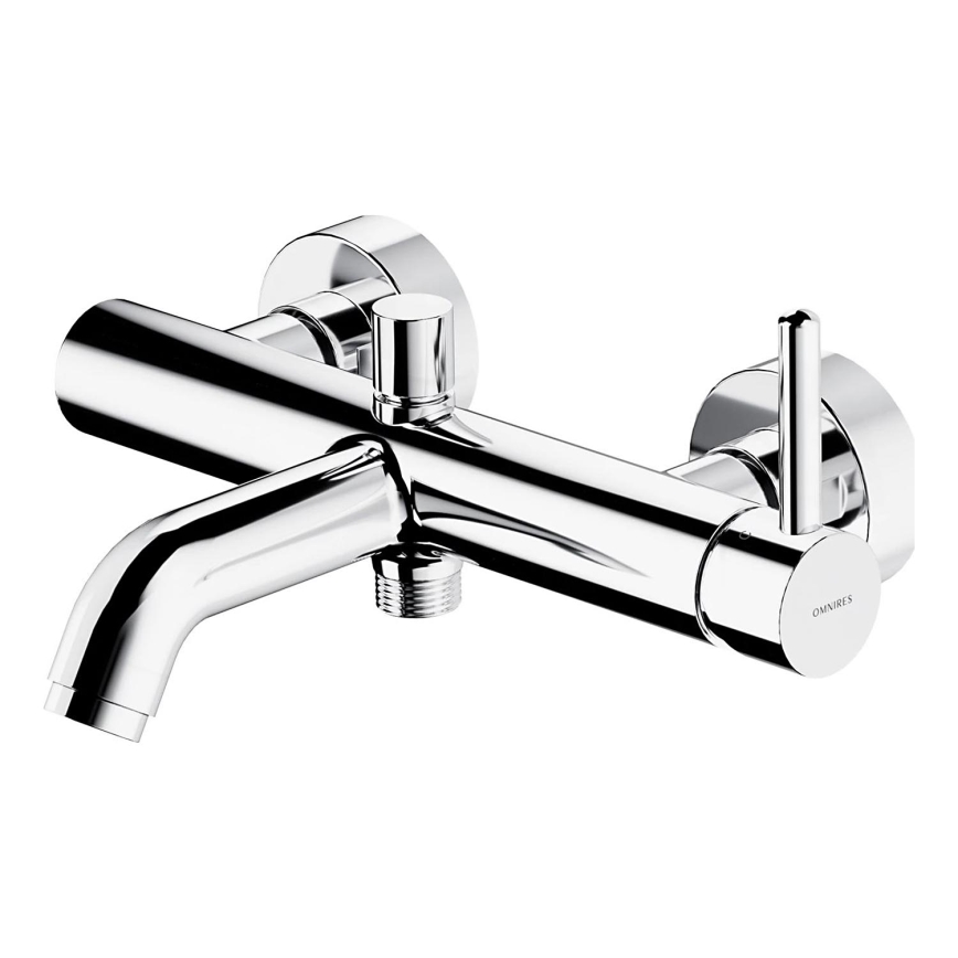 OMNIRES Y1230CR - Μπαταρία μπανιέρας Y γυαλιστερό χρώμιο