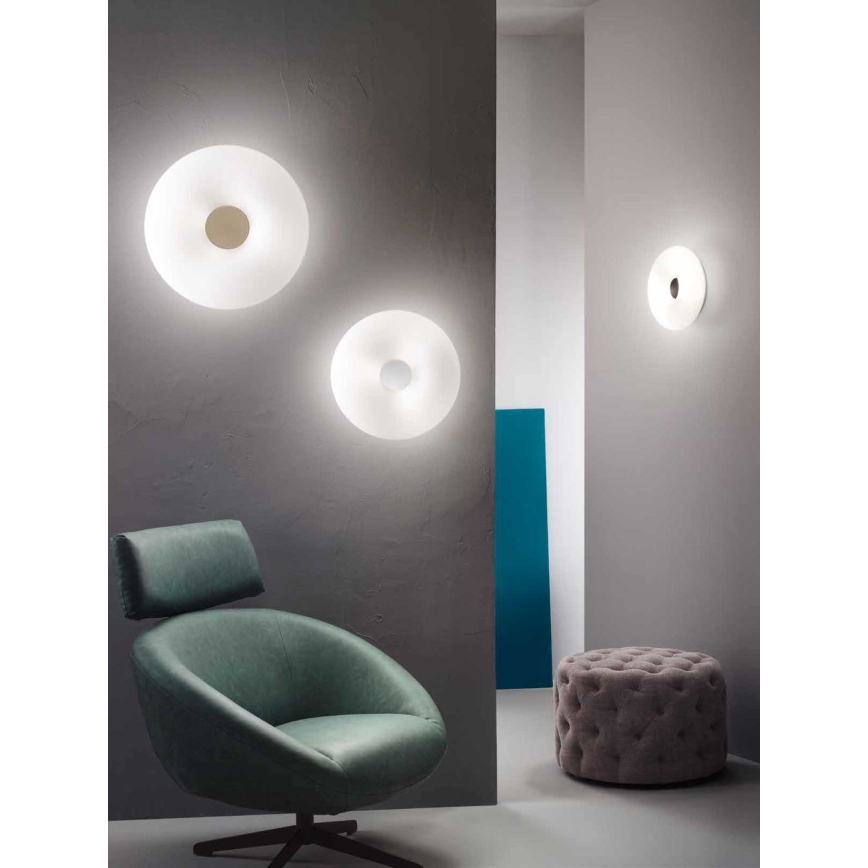 Ondaluce - Φωτιστικό οροφής DODI 2xE27/15W/230V, Ø 33 cm, λευκό