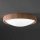 Ondaluce - Φωτιστικό οροφής LED CONCRETE LED/20W/230V Ø 41 εκ. μπετόν/καφέ