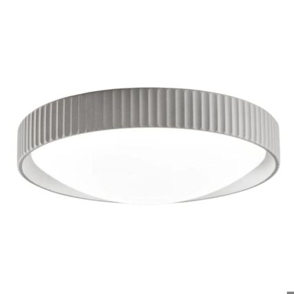 Ondaluce - Φωτιστικό οροφής LED CONCRETE LED/20W/230V διάμ. 41 cm μπετόν/γκρι