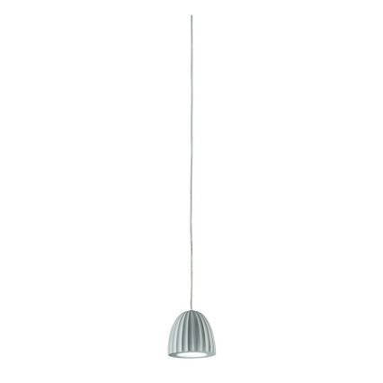 Ondaluce - Κρεμαστό φωτιστικό με καλώδιο CONCRETE 1xGU10/7,5W/230V διάμ. 10,5 cm μπετόν/γκρι