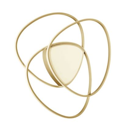 Ondaluce - LED Ρυθμιζόμενο φωτιστικό οροφής ROSE LED/80W/230V χρυσό