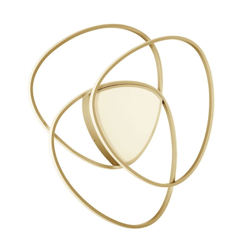 Ondaluce - LED Ρυθμιζόμενο φωτιστικό οροφής ROSE LED/80W/230V χρυσό