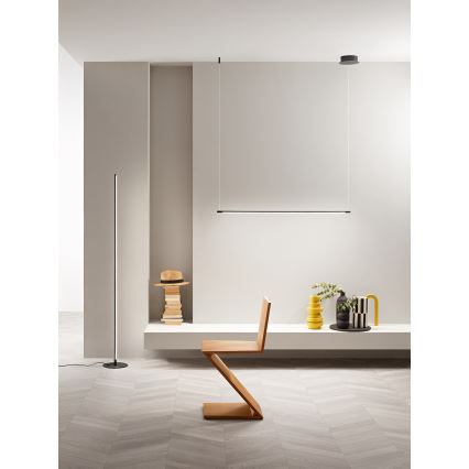 Ondaluce - LED ρυθμιζόμενο κρεμαστό φωτιστικό με καλώδιο GENIUS LED/28W/230V μαύρο