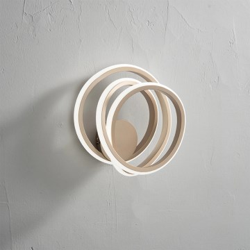 Ondaluce - LED επιτοίχιο φωτιστικό GOLDEN LED/23W/230V χρυσό