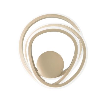 Ondaluce - LED επιτοίχιο φωτιστικό GOLDEN LED/23W/230V χρυσό