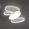 Ondaluce - Ρυθμιζόμενο φωτιστικό οροφής LED RICE LED/34W/230V 45x80 cm χρυσό