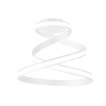Ondaluce - Ρυθμιζόμενο φωτιστικό οροφής LED VUELTA LED/37W/230V διάμ. 55 cm λευκό