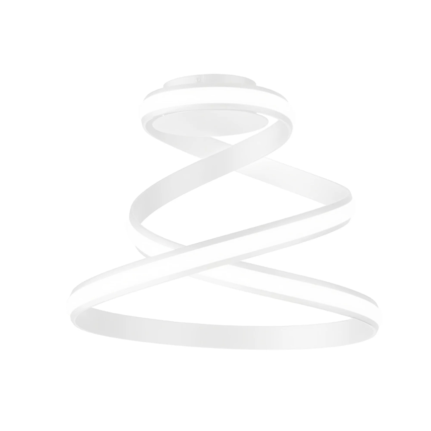 Ondaluce - Ρυθμιζόμενο φωτιστικό οροφής LED VUELTA LED/37W/230V διάμ. 55 cm λευκό