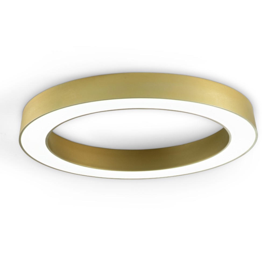 Ondaluce - ρυθμιζόμενο LED φωτιστικό οροφής GLOBUS LED/40W/230V 3000/4000K διάμ. 60 cm χρυσό