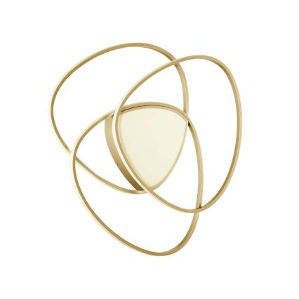 Ondaluce - Ρυθμιζόμενο LED φωτιστικό οροφής ROSE LED/60W/230V, χρυσό