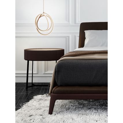 Ondaluce - Ρυθμιζόμενο LED κρεμαστό φωτιστικό σε καλώδιο GOLDEN LED/28W/230V χρυσό