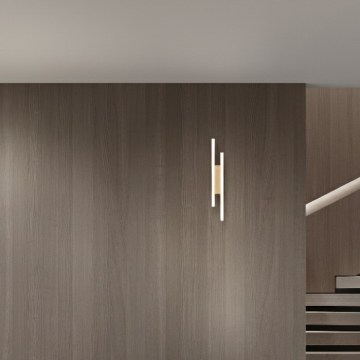 Ondaluce - Ρυθμιζόμενο επιτοίχιο φωτιστικό LED MOVIDA LED/16W/230V χρυσό