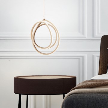 Ondaluce - Ρυθμιζόμενος LED πολυέλαιος με καλώδιο GOLDEN LED/28W/230V pr. 31,5 cm χρυσός